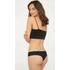 Picture 1/2 -BRAZYLIAN Comfort black laser cut women's underwear