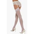 Picture 1/2 -ROMANCE 20 DEN white thigh highs stocking for suspenders