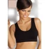 Picture 1/2 -TOP wide strap black sports bra for women