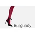 Picture 1/2 -DIVERSE 100 DEN microfiber shiny burgundy tights