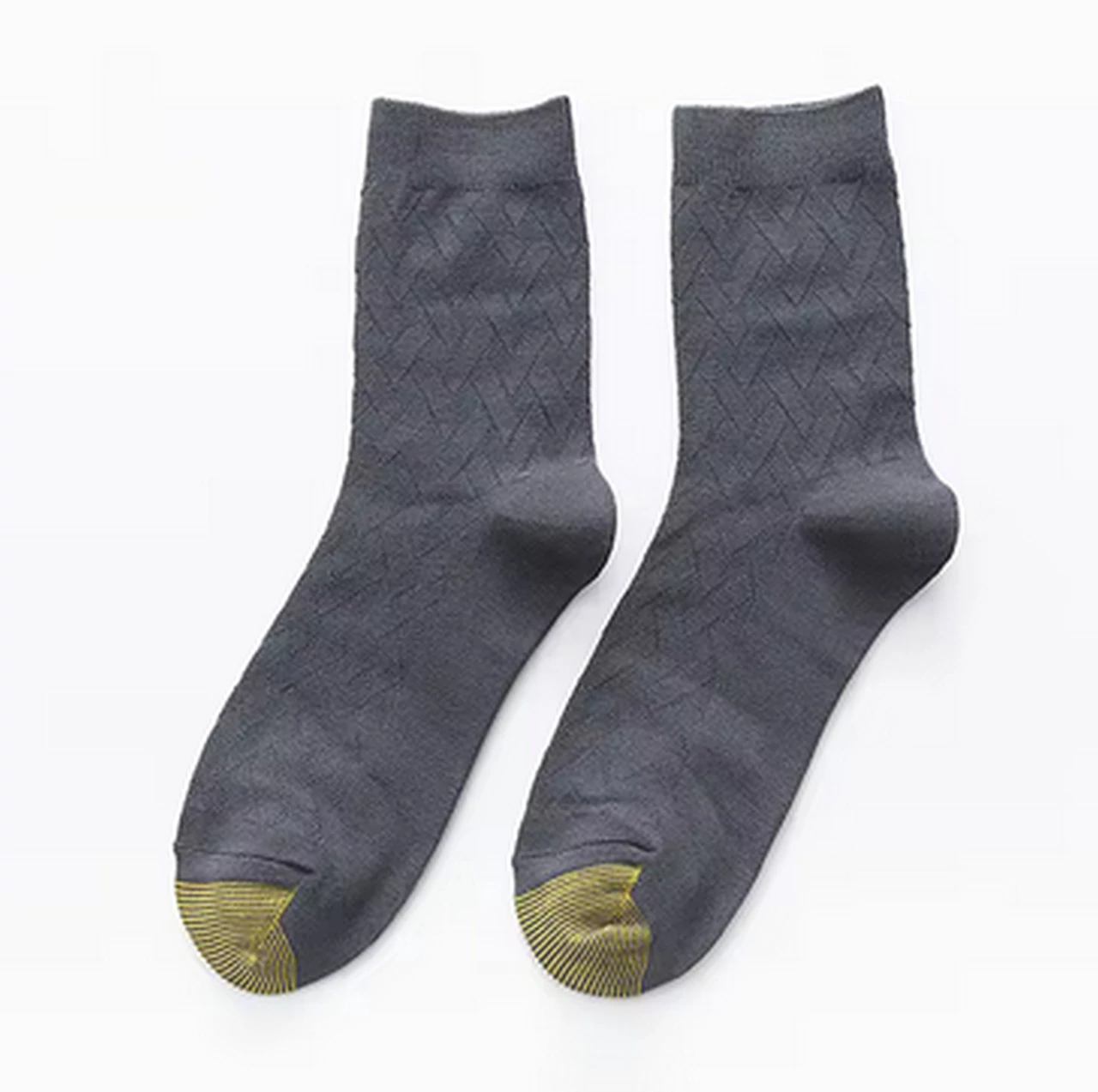 Men's dark grey bamboo socks
